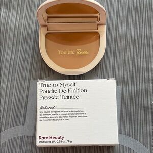 NIB Rare Beauty True to Myself Pressed Powder Compact - Natural Beige